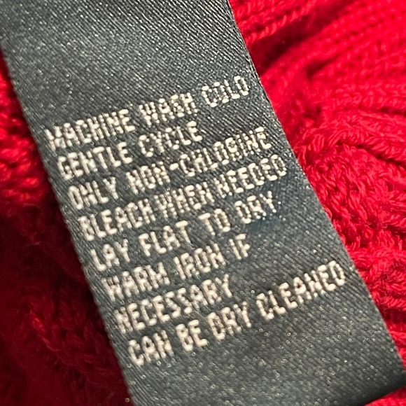Lauren Ralph Lauren Crewneck Cable Knit 100% Cotton
Women’s Jumper Sweater Sz XL - Picture 4 of 4